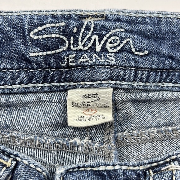 Silver Jeans Suki Surplus Capri Mid Rise Size 26 - Picture 8 of 16